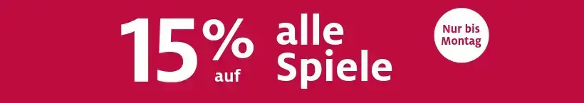 15% auf Spiele